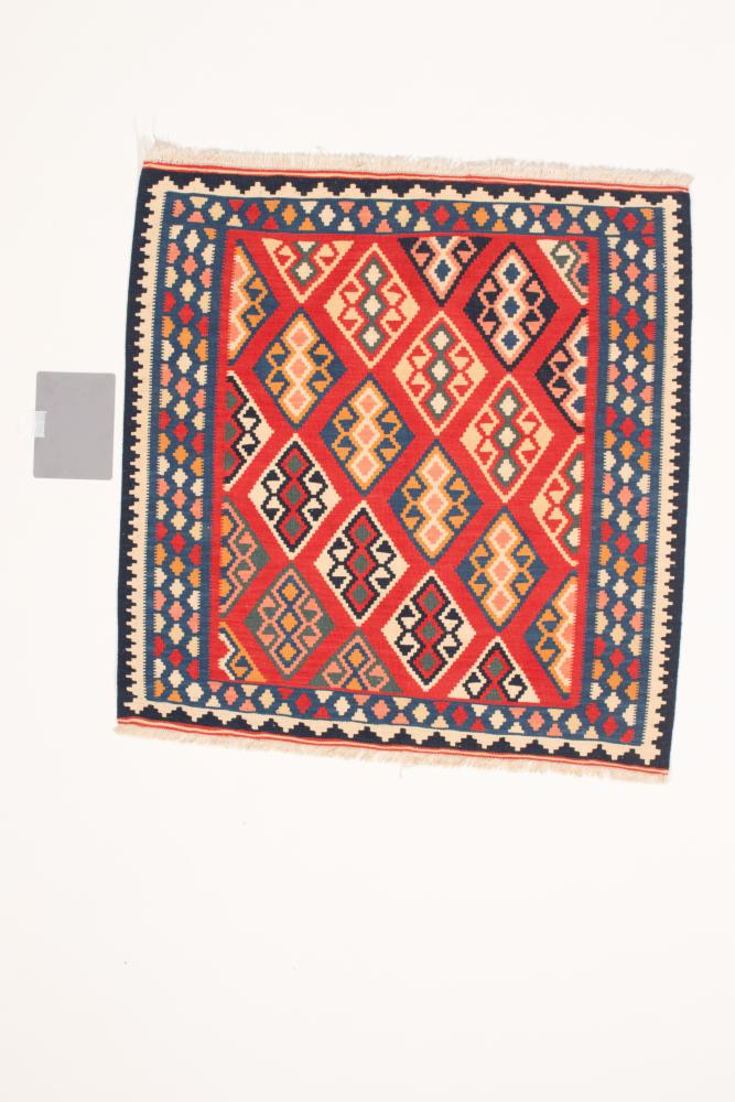 Persian Rug Kilim Fars 109x106 109x106, Persian Rug Woven by hand