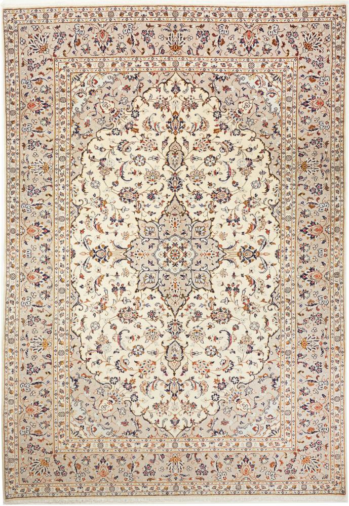 Tapis persan Kashan 291x197 291x197, Tapis persan Noué à la main