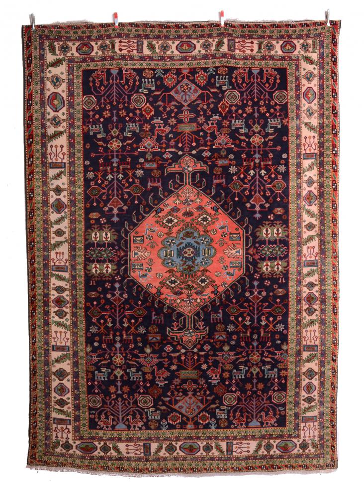 Persian Rug Meshkin 310x217 310x217, Persian Rug Knotted by hand