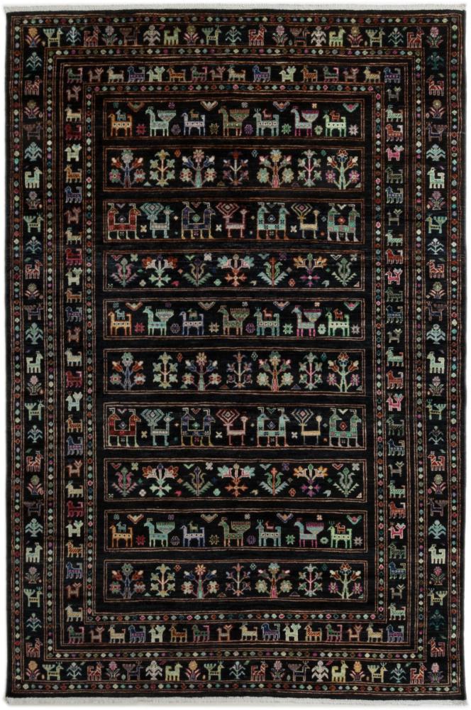 Tapis afghan Arijana Design 247x165 247x165, Tapis persan Noué à la main