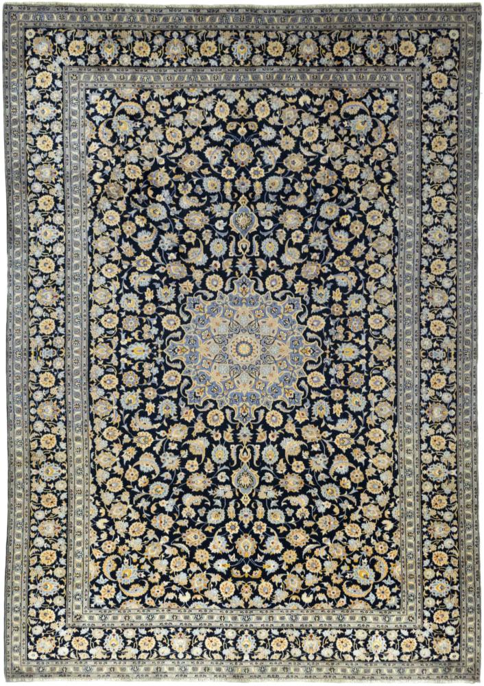 Tapis persan Kashan 412x294 412x294, Tapis persan Noué à la main