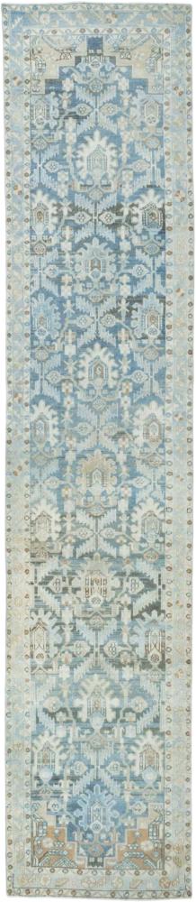  ペルシャ絨毯 ハマダン Vintage 484x102 484x102,  ペルシャ絨毯 手織り