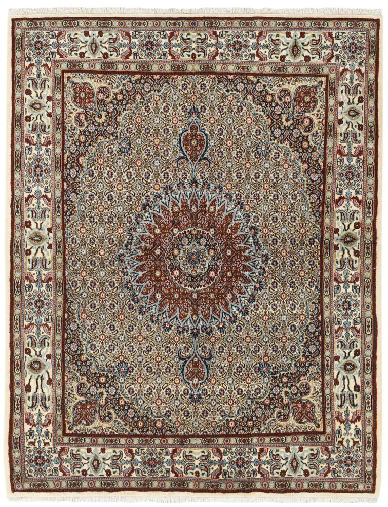 Persian Rug Moud Mahi 191x143 191x143, Persian Rug Knotted by hand