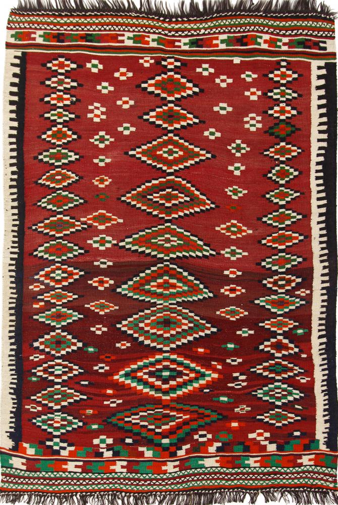 Perzisch tapijt Kilim Fars Ghashghai 8'4"x4'2" 8'4"x4'2", Perzisch tapijt Handgeweven