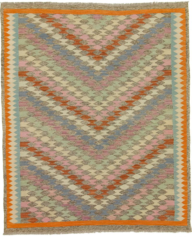 Afghan rug Kilim Afghan 192x161 192x161, Persian Rug Woven by hand
