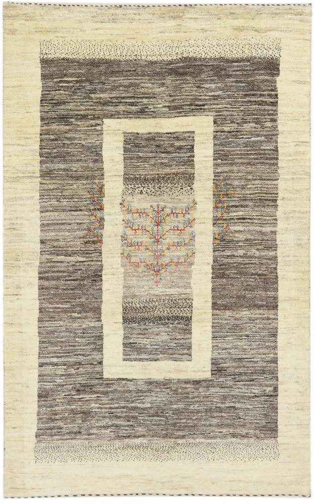 Persialainen matto Persia Gabbeh Loribaft Nature 6'2"x3'11" 6'2"x3'11", Persialainen matto Solmittu käsin