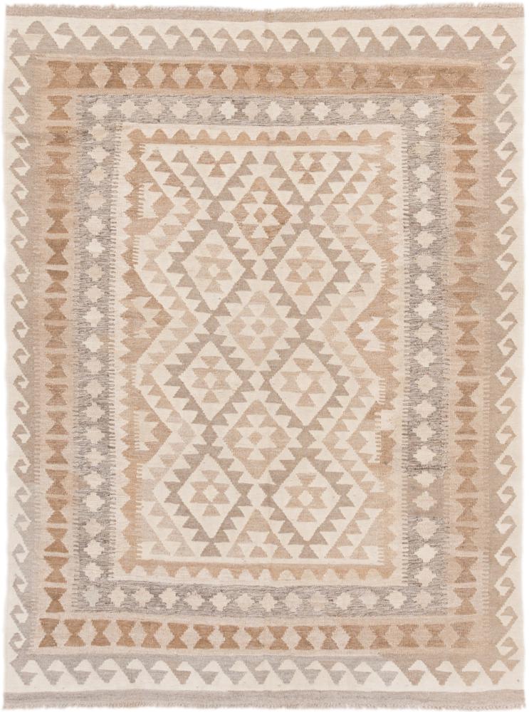 Afghan rug Kilim Afghan Heritage 6'6"x4'9" 6'6"x4'9", Persian Rug Woven by hand