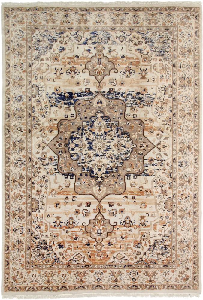 Indiaas tapijt Sadraa 9'9"x6'7" 9'9"x6'7", Perzisch tapijt Handgeknoopte