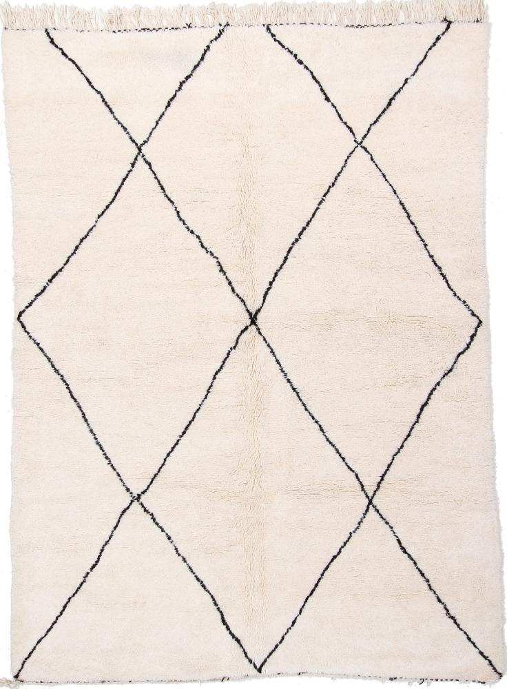 Tapis marocain Berber Maroccan Beni Ourain 306x225 306x225, Tapis persan Noué à la main