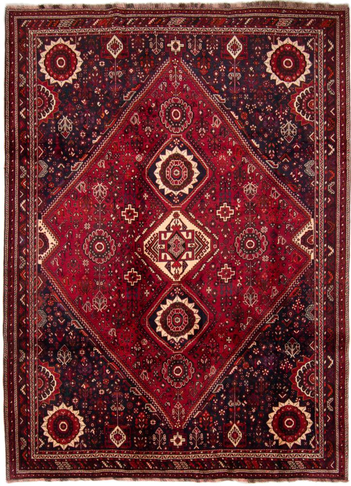 Tapis persan Shiraz 316x229 316x229, Tapis persan Noué à la main