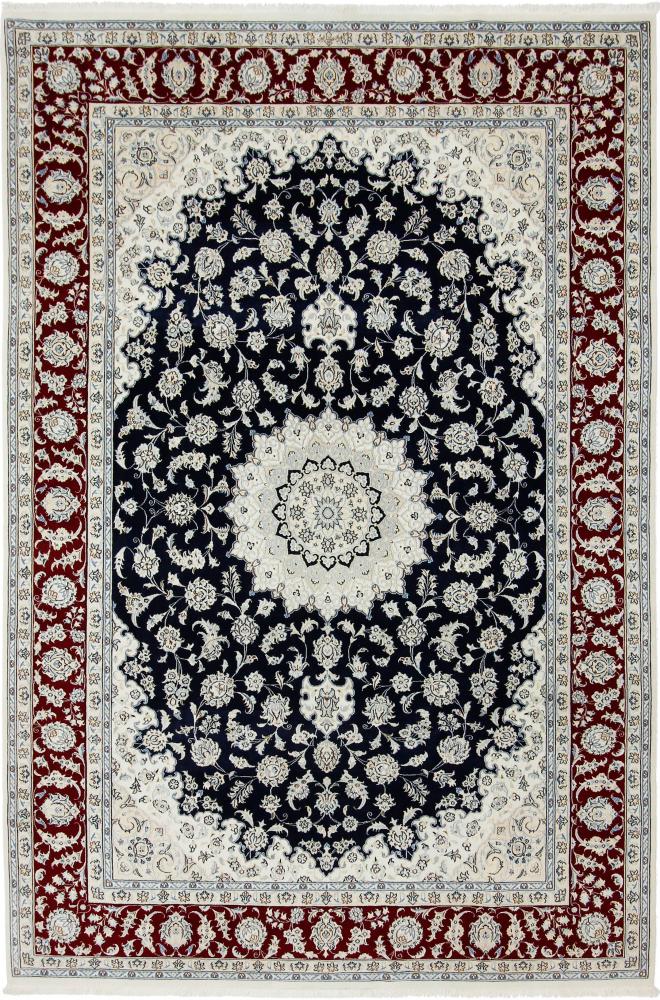 Tapis persan Naïn 9La Sherkat Signé 297x197 297x197, Tapis persan Noué à la main