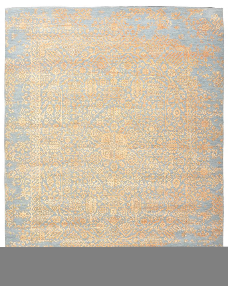 Indo rug Sadraa 10'0"x8'0" 10'0"x8'0", Persian Rug Knotted by hand