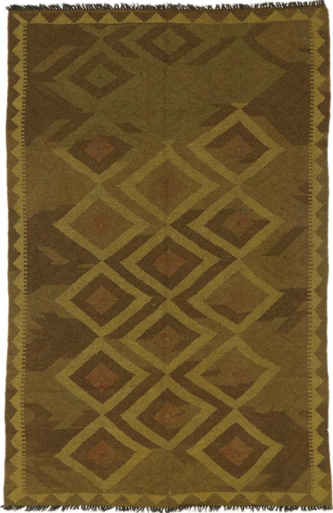 アフガンカーペット キリム アフガン Heritage 206x129 206x129,  ペルシャ絨毯 手織り