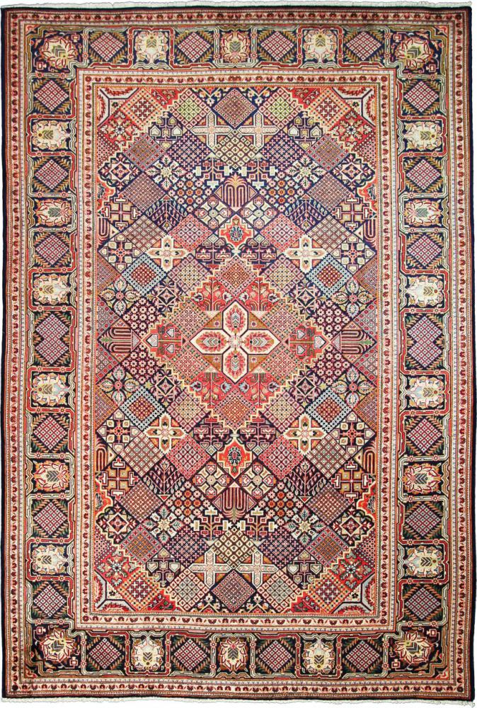 Tapis persan Kashan 297x201 297x201, Tapis persan Noué à la main