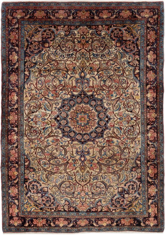 Persian Rug Bidjar Antique 6'3"x4'5" 6'3"x4'5", Persian Rug Knotted by hand