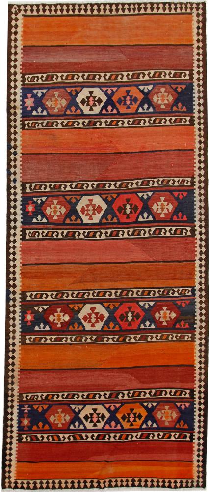 Persian Rug Kilim Fars Azerbaijan Antique 359x151 359x151, Persian Rug Woven by hand
