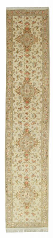 Tappeto persiano Tabriz 50Raj 401x79 401x79, Tappeto persiano Annodato a mano