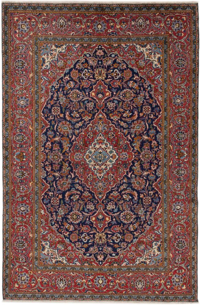 Persian Rug Keshan Antique 6'10"x4'5" 6'10"x4'5", Persian Rug Knotted by hand