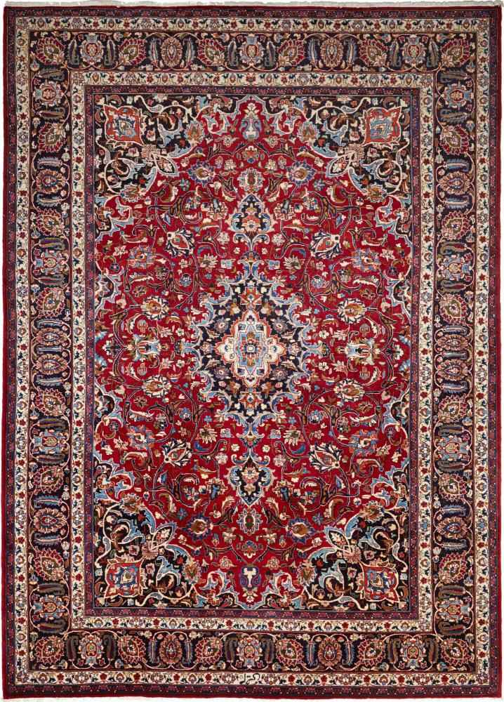 Tapis persan Mashhad 341x242 341x242, Tapis persan Noué à la main