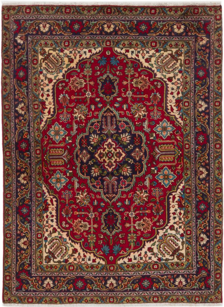 Persian Rug Tabriz 6'9"x5'0" 6'9"x5'0", Persian Rug Knotted by hand