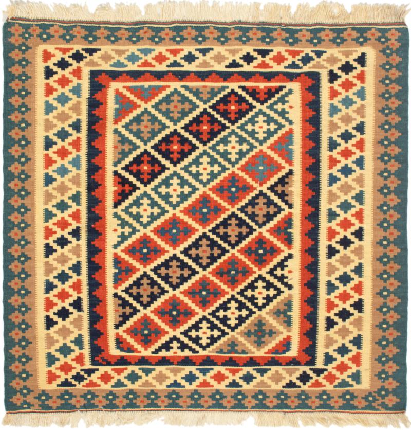 Perzisch tapijt Kilim Fars 108x100 108x100, Perzisch tapijt Handgeweven