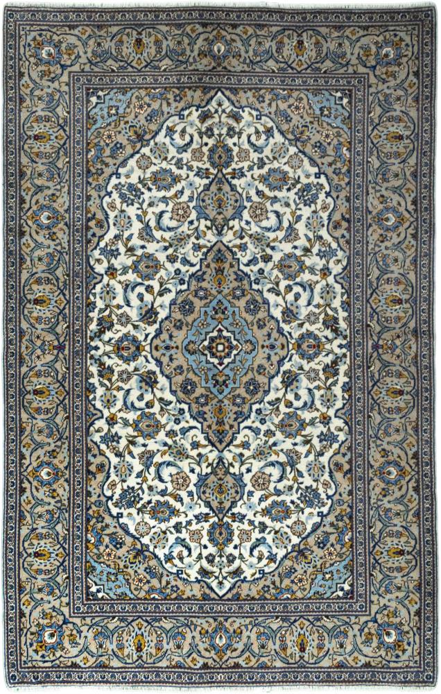 Tapis persan Kashan 301x190 301x190, Tapis persan Noué à la main