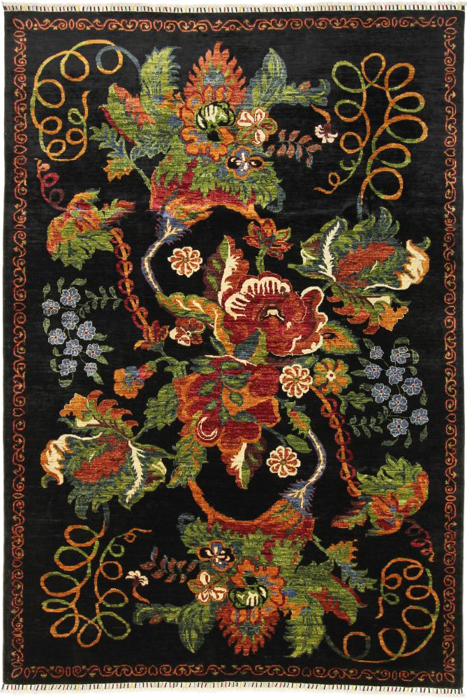 Afghanischer Teppich Arijana Design 10'2"x6'11" 10'2"x6'11", Perserteppich Handgeknüpft