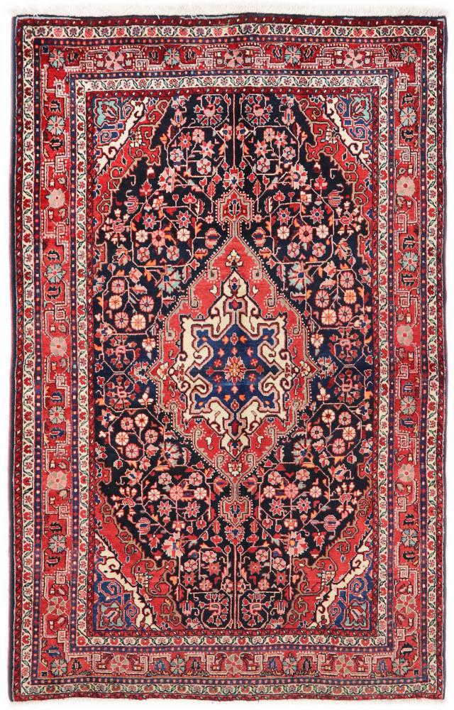 Persian Rug Jozan Antique 7'1"x4'8" 7'1"x4'8", Persian Rug Knotted by hand