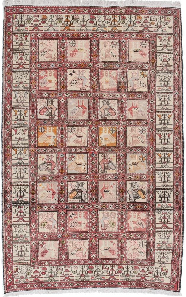 Tappeto persiano Kilim Fars 189x123 189x123, Tappeto persiano Tessuto a mano