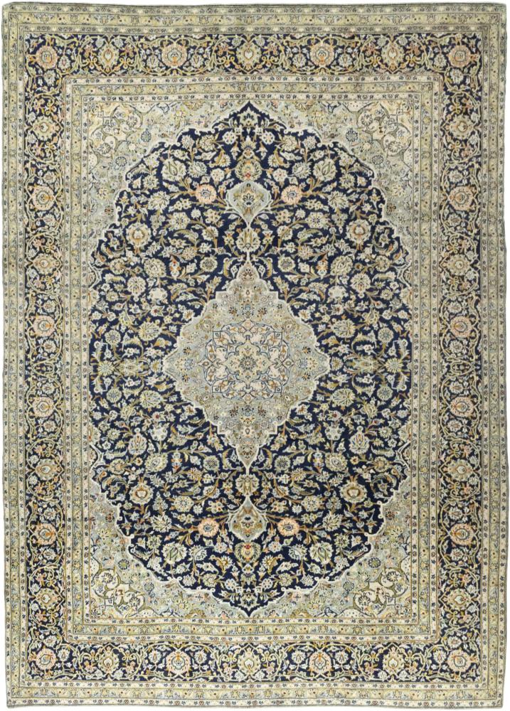 Persian Rug Keshan 13'5"x9'8" 13'5"x9'8", Persian Rug Knotted by hand