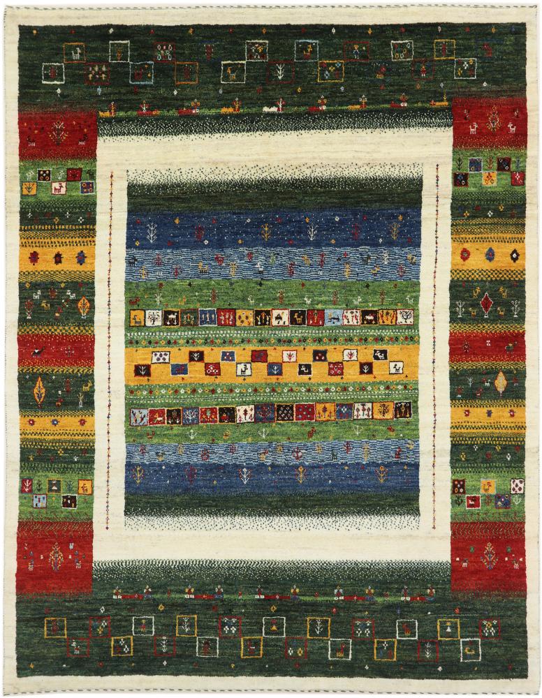 Perzisch tapijt Perzisch Gabbeh Loribaft Nature 212x163 212x163, Perzisch tapijt Handgeknoopte
