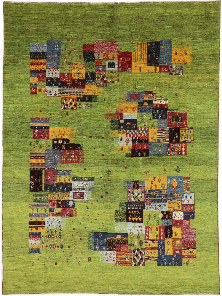 Perzisch tapijt Perzisch Gabbeh Loribaft Nature 6'7"x4'10" 6'7"x4'10", Perzisch tapijt Handgeknoopte