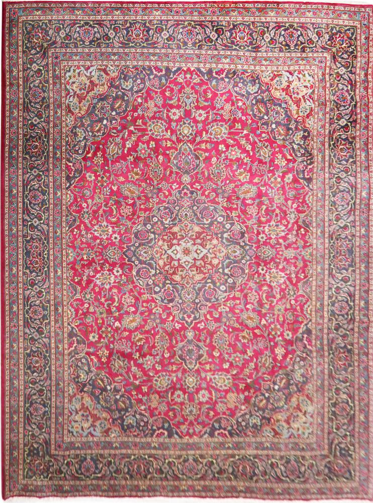 Persisk tæppe Mashhad Khorasan 12'8"x9'9" 12'8"x9'9", Persisk tæppe Knyttet i hånden