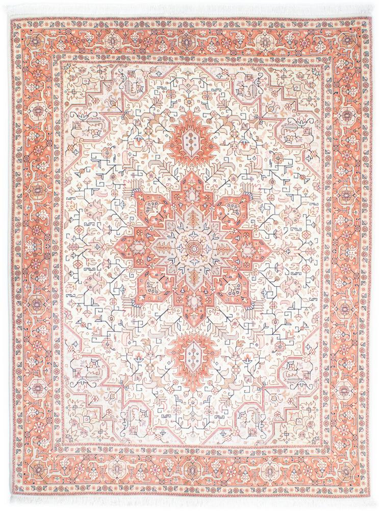 Persian Rug Tabriz 50Raj 202x150 202x150, Persian Rug Knotted by hand