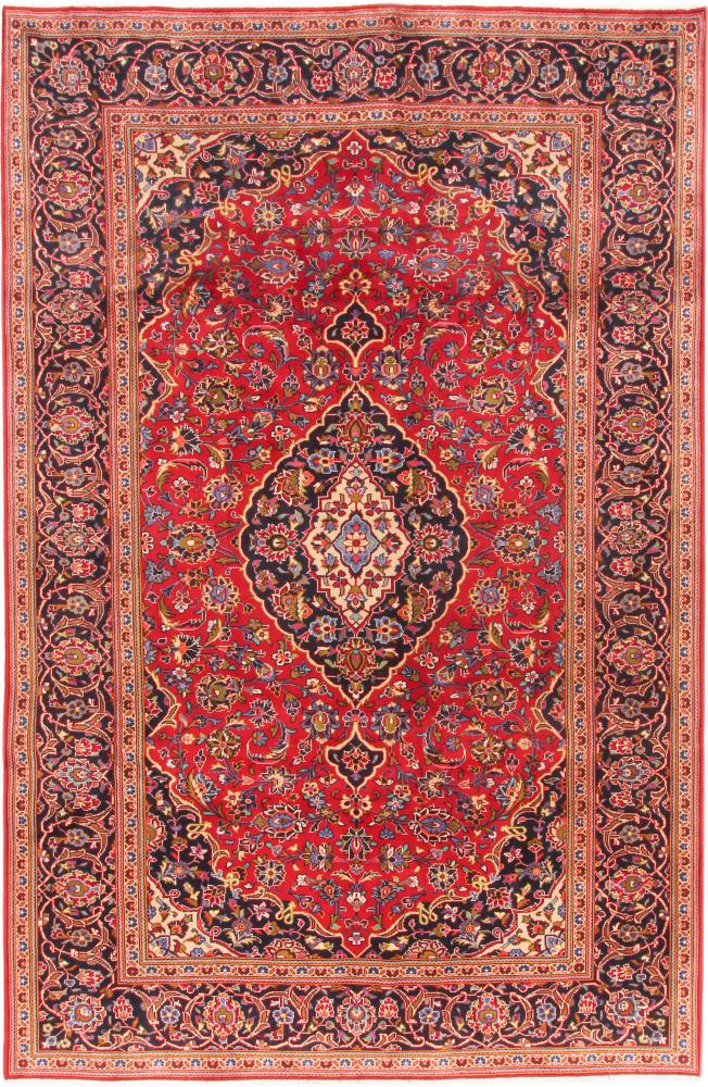 Persian Rug Keshan 307x200 307x200, Persian Rug Knotted by hand