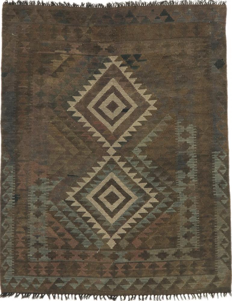 Afghan rug Kilim Afghan Heritage 6'3"x4'11" 6'3"x4'11", Persian Rug Woven by hand