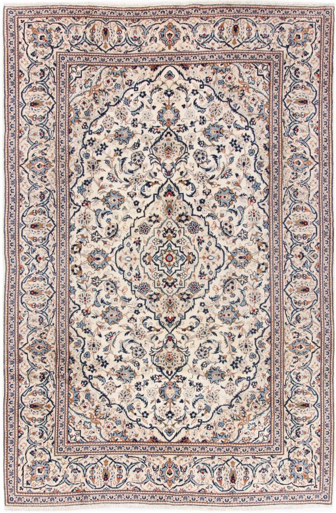 Persian Rug Keshan 9'9"x6'5" 9'9"x6'5", Persian Rug Knotted by hand
