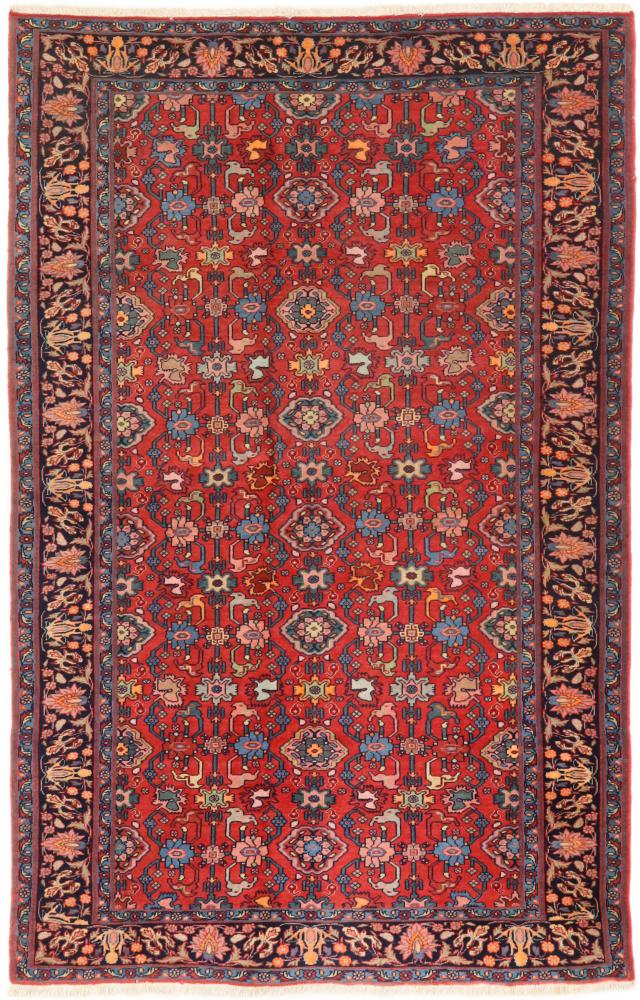 Persian Rug Bidjar 7'2"x4'5" 7'2"x4'5", Persian Rug Knotted by hand