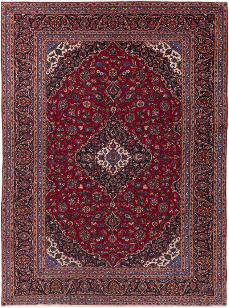 Persian Rug Keshan 13'2"x9'9" 13'2"x9'9", Persian Rug Knotted by hand