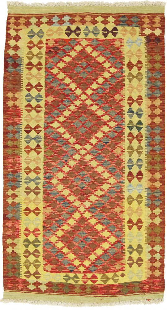 Afghanska mattan Kilim Afghan 191x105 191x105, Persisk matta handvävd 