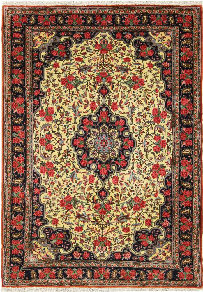 Persian Rug Bidjar 6'5"x4'8" 6'5"x4'8", Persian Rug Knotted by hand