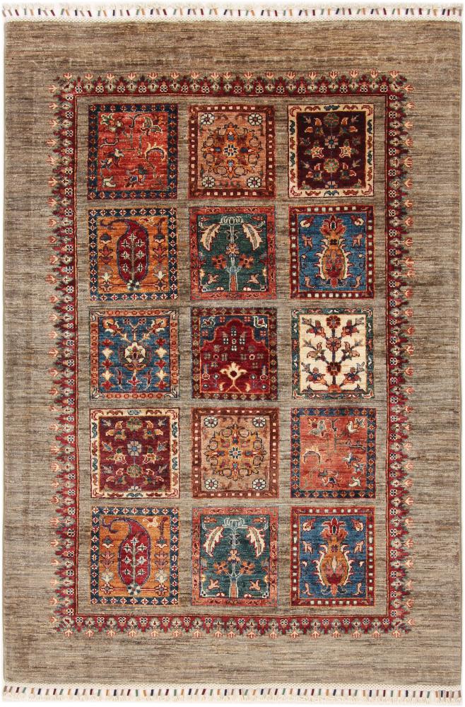 アフガンカーペット Arijana バクティアリi 181x126 181x126,  ペルシャ絨毯 手織り