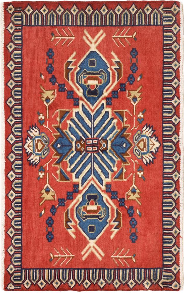 Perzisch tapijt Hamadan 3'1"x1'11" 3'1"x1'11", Perzisch tapijt Handgeknoopte