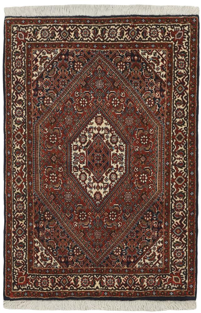 Persian Rug Bidjar Zanjan 3'5"x2'4" 3'5"x2'4", Persian Rug Knotted by hand