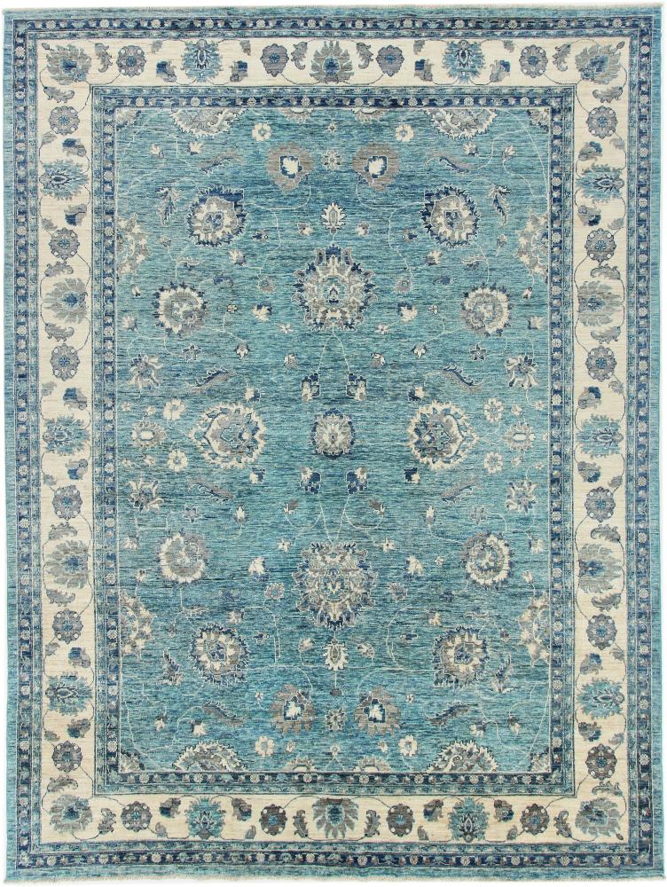 アフガンカーペット Ziegler ファラハン Arijana 10'9"x8'1" 10'9"x8'1",  ペルシャ絨毯 手織り