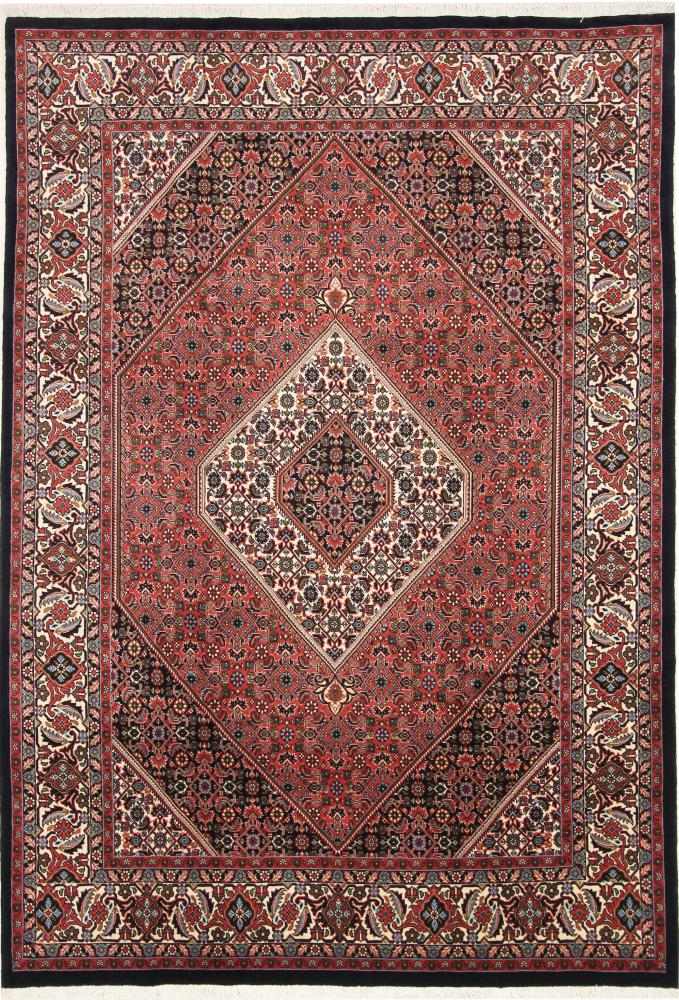 Tapis persan Bidjar Bukan 9'5"x6'7" 9'5"x6'7", Tapis persan Noué à la main