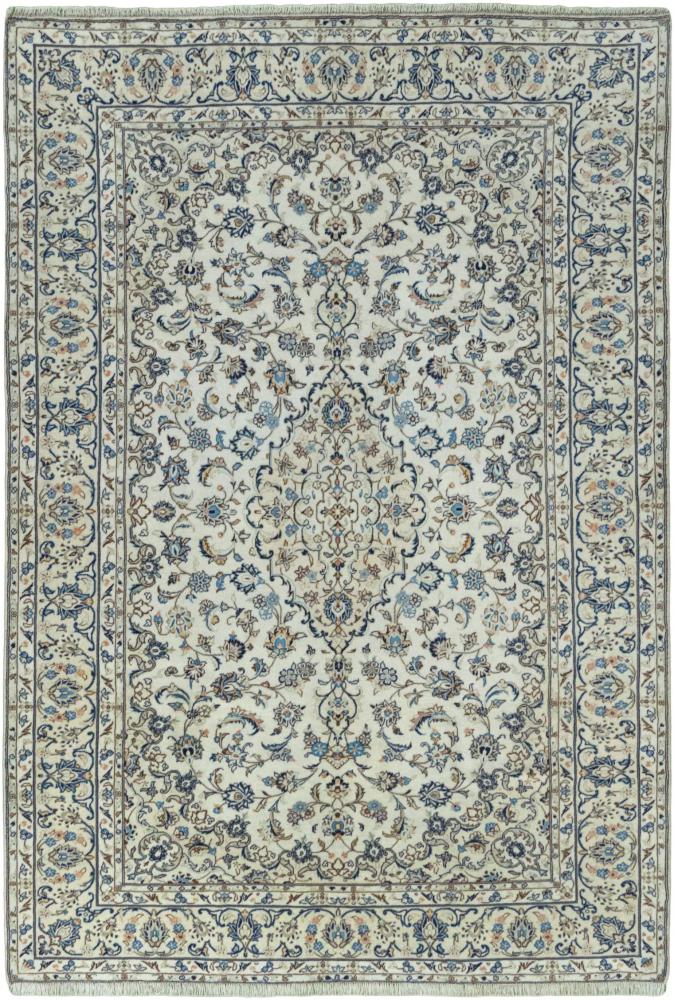 Tapis persan Kashan 299x200 299x200, Tapis persan Noué à la main