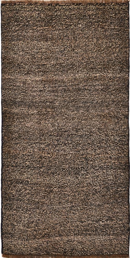 Persian Rug Persian Gabbeh 4'0"x2'0" 4'0"x2'0", Persian Rug Knotted by hand