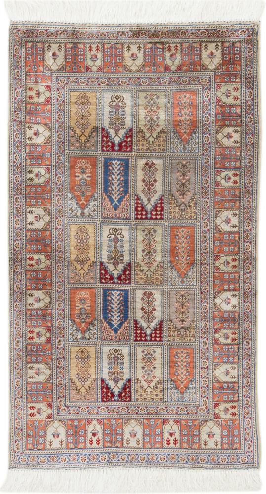 Chinese rug Hereke China Silk Warp 120x65 120x65, Persian Rug Knotted by hand