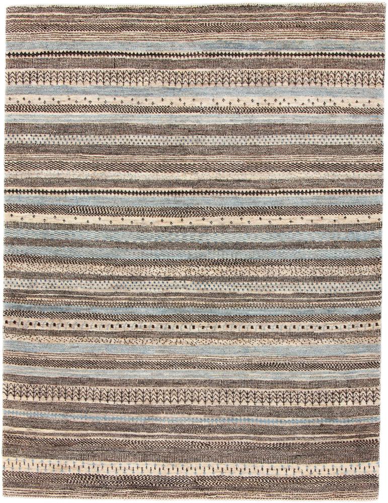 Persian Rug Persian Gabbeh Loribaft Nowbaft 191x147 191x147, Persian Rug Knotted by hand